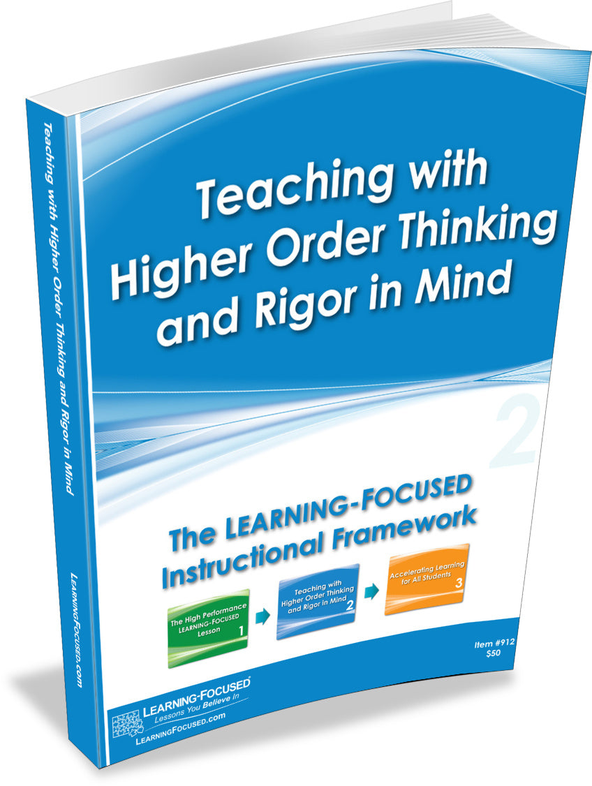 Teaching with Higher Order Thinking and Rigor in Mind